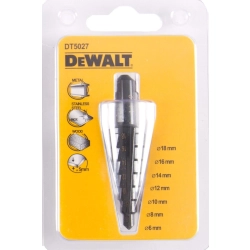 Wiertło stopniowe 6-18mm ir step drill bit DT5027 DeWALT